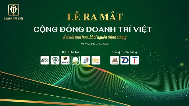 Lễ ra mắt Cộng Đồng Doanh Trí Việt ngày 26.02.2025 Tại Hà Nội.